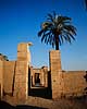 Karnak Tempel. Karnak Tempel - Temple of Ptah ( Scan af KOL7687 )  Luxor Egypten Afrika  