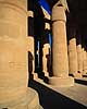 Ramesseum Templet. Ramesseum Templet ( Scan af KOL7704 )  Luxor Egypten Afrika  Sjler, Pharaoh Ramesses II