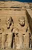 The Abu Simbel Temple. Built by Ramses II.  Abu Simbel Egypt Africa  