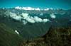 Cordillera Vilcabamba seen fron the Inca Trail.  Andes Mountains Peru South America  