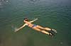 Swimming in The Dead Sea  Ein Bokek / The Dead Sea Israel Asia  holiday