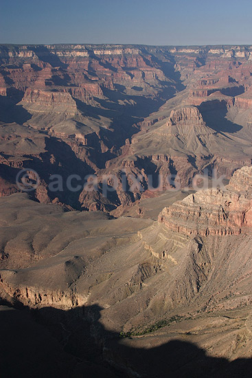 Grand Canyon National Park. Granite Gorge i Grand Canyon National Park set fra Grand Canyon Vilage; ; Grand Canyon National Park / Arizona; USA; Nord Amerika; ; Floder, vandl�b, vand, slugter, erosion, nationalparker