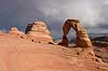 Arches National Park. Delicate Arch i Arches National Park  Arches National Park / Utah USA Nord Amerika  Sandsten, erosion, nationalparker, landskaber