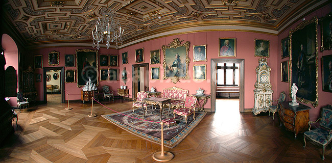 Frederiksborg. Interi�r p� Frederiksborg Slot; ; Hiller�d; ; ; ; sev�rdigheder, slotte