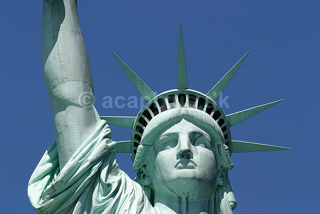Frihedsgudinden. Frihedsgudinden, Statue of Liberty; ; New York; USA; Nord Amerika; ; National symboler, statuer