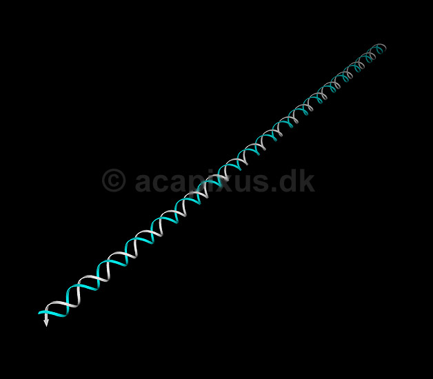 DNA. Deoxyribo Nucleic Acid, DNA molekyle model; ; ; ; ; ; genetik, gener, arvemateriale, genetisk, GMO, videnskab, gensplejsning