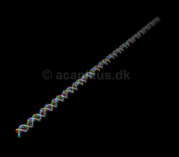 DNA. Deoxyribo Nucleic Acid, DNA molekyle model; ; ; ; ; ; genetik, gener, arvemateriale, genetisk, GMO, videnskab, gensplejsning