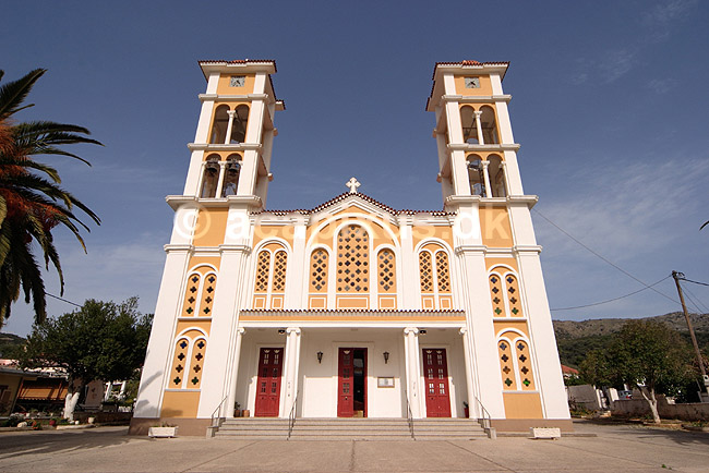 Kirke. Kirken i Agia (Ayia) p� Kreta; ; Kreta; Gr�kenland; Europa; ; turisme, feriem�l, kirker, kristendom