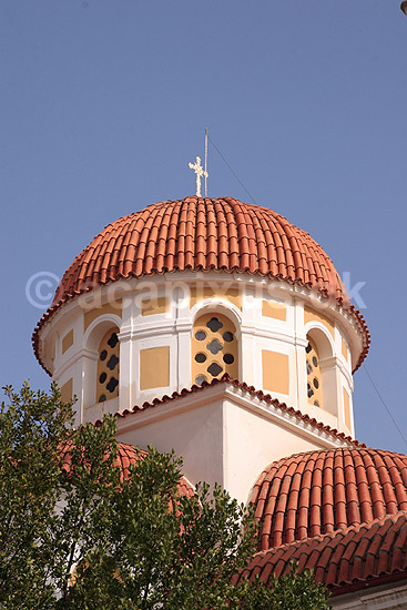 Kirke. Kirken i Agia (Ayia) p� Kreta; ; Kreta; Gr�kenland; Europa; ; turisme, feriem�l, kirker, kristendom
