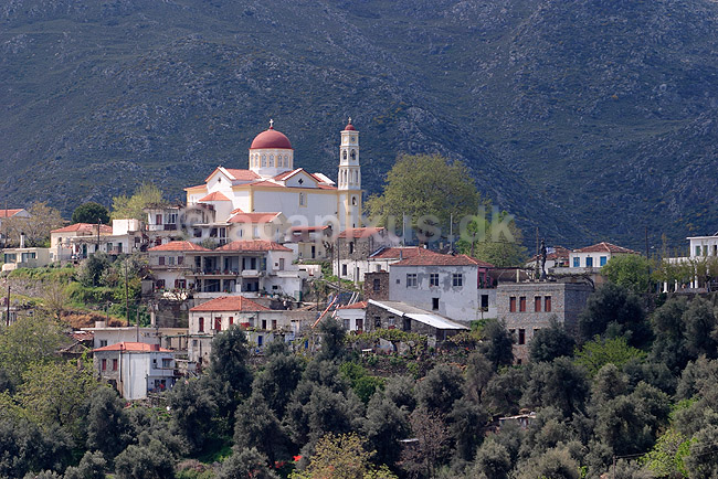 Kirke. Kirken i Fournes p� Kreta; ; Kreta; Gr�kenland; Europa; ; turisme, feriem�l, kirker, kristendom