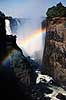 Victoria Falls. Victoria Falls, Zimbabwe og Zambia - Fra Devils Cataract ( Scan af KOL3534 )   Victoria Falls / Zambezi River Zimbabwe Afrika  Viktoria vandfaldet, Viktoria vandfaldene, vandfald, vand, regnbue, regbuer