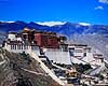Potala paladset. Potala paladset - Set fra Chagpo Ri ( Scan af KOL4381 )  Lhasa Tibet ( Kina ) Asien  Dalai Lama, budhisme, religion