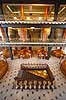 Bryghuset. Brygkedler i Ny Carlsberg Bryghus  Valby Danmark   malt, maltbyg, urt, humle, �l, m�skning, m�skekeddel, urtkeddel, brygger, brygning, �lbrygning, Carl Jacobsen