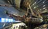 HMS Wasa. Vasa skibet ( ogs� kaldet Wasa, Wasan og Wasen ) p� Wasamuseet  Stockholm Sverige   Orlogsskib, orlogsskibe, jomfrurejse, k�ntring, k�ntret, forlis, forlist, skib, skibe, krigsskib, krigsskibe, Vasamuseet, Regalskeppet, Regalskep, Gustav 2. Adolf , kanon, kanoner, master, tov�rk, sejlskib, sejlskibe