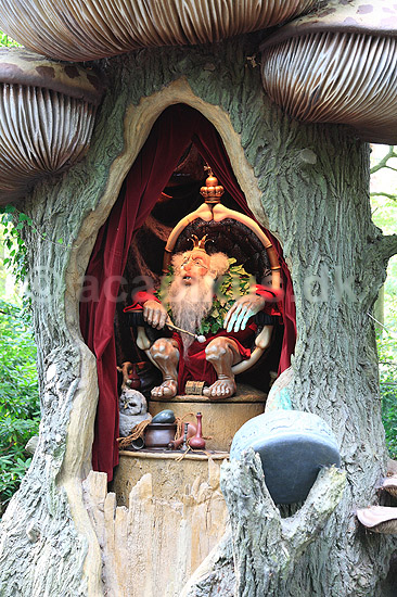 Efteling. Troldekongen (Trollenkoning) i Eventyrskoven (Sprookjesbos) i Efteling forlystelsesparken i Holland; ; Efteling / Kaatsheuvel; Holland; ; ; The Netherlands, forlystelsesparker
