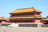 Den Forbudte By. Tirenge i Den Forbudte By i Beijing.  Den Forbudte By / Beijing Kina   Palace Museum, The Forbidden City, Det kejserlige palads, UNESCO Verdens Kulturarv, UNESCO World Heritage