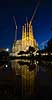 La Sagrada Familia. Byggekraner over Gaudis uf�rdige kirke, Sagrada Familia, i Barcelona  Barcelona Spanien   Temple Expiatori de la Sagrada Familia, Basilica and Expiatory Church of the Holy Family, Antoni Gaudi, UNESCO world heritage