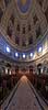 Marmorkirken. Interi�r, alter og kuppel i Frederiks Kirke eller Marmor-kirken  K�benhavn Danmark   Kirker, kristendom, religion, orgel, kirkeorgel
