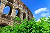 Colosseum. Colosseum i Rom  Rom Italien  Sev�rdigheder romerriget, gladiatorkampe, turistsev�rdigheder, teatre, Colosseo, Coloseum, Collosseum, Colloseum