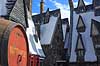 Universal Islands of Adventure. Hogsmeade i The Wizarding World of Harry Potter -  i Universal Theme Park i Orlando  Orlando / Florida USA   Forlystelsespark, forlystelsesparker, turisme
