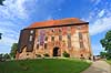 Koldinghus. Den restaurerede ruin efter kongeslottet Koldinghus i Kolding. Fabergeudstilling p� museet  Kolding Danmark   Museet p� Koldinghus, Markdanersgade 11, 6000 Kolding. Arensborg, �rneborg, Middelborg