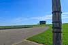 H�jer Sluse. Stormflodsp�len ved H�jer Sluse  H�jer Danmark   H�jvande, stormflod, diger