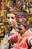 Jesus og Maria. Statuetter af Jesus og Maria i katedralen i Barcelona  Catedral de Barcelona / Barcelona Spanien   Kirker, katedraler, kristendom, katolsk, religion, sev�rdigheder