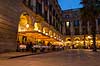 Plaza Real i Barcelona. Pla�a Reial i Barcelona. G�ster p� restauranter  Plaza Real / Barcelona Spanien   Sev�rdigheder, pladser