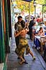 Tango. Street-tango p� fortovsrestaurant i Magallanes gaden i La Boca i Buenos Aires  Buenos Aires Argentina Sydamerika  