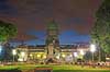 Congreso de la Naci�n Argentina. Argentinas Parlamentsbygning ved solnedgang  Buenos Aires Argentina Sydamerika  