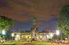 Congreso de la Naci�n Argentina. Argentinas Parlamentsbygning ved solnedgang  Buenos Aires Argentina Sydamerika  