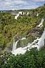 Iguazu vandfaldene. Iguazu vandfaldene - set fra den Argentinske side af vandfaldene  Iguazu Argentina Sydamerika  Vandfald, The Iguazu Falls, Iguaz� Falls, Iguassu Falls, Igua�u Falls, Cataratas del Iguaz�, Cataratas do Igua�u 