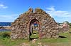 Salomons Kapel. Salomons Kapel ved Hammer Knude  Bornholm Danmark  Sev�rdigheder Turistattraktion