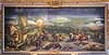 Versailles. Maleri af slaget ved Valmy (Bataille de Valmy 1792) p� Varsailles Slottet. Malet af Jean Baptiste Mauzaisse  Chateau de Versailles / Paris Frankrig   Sev�rdigheder