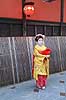 Geisha. Geisha i Gion district i Kyoto  Gion / Kyoto Japan Asien  Maiko