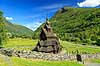 Borgund Stavkirke. Stavkirken i Borgund  Borgund Norge   Turisme, sev�rdigheder, kristendom, stavkirker, tr�kirker