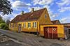 Mariager. Gamle huse i Teglgade i Mariager  Mariager Danmark   Bolig, beboelse, parcelhus