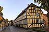 Mariager Museum. Mariager Museum i gammelt bindingsv�rkhus i Kirkegade i Mariager  Mariager Danmark   Bolig, beboelse