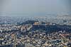 Athen. Udsigt over Athen med Akropolis og Parthenon templet set fra Lycabettus Hill  Lycabettus Hill / Athen Gr�kenland  Sev�rdigheder Hovedstad, hovedst�der, storbyer, Hellas, Acropolis