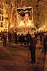 P�skeprocession i Palma de Mallorca. P�ske procession p� Passeig del Born i Palma de Mallorca under La Semana Santas (den hellige uge)  Palma de Mallorca Spanien  Sev�rdigheder Kristendom, katolsk, religion, p�sken