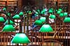 Boston Public Library. L�sesalen i Boston Public Library - Central Library  Boston / Massachusetts USA  Sev�rdigheder Bibliotek, biblioteker, l�sesale, b�ger, fordybelse, l�sning, kundskab