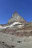 Matterhorn. Det ikoniske bjerg Matterhorn set fra Matterhorn Glacier Trail  Zermatt Schweiz   Alperne, bjerglandskab, Alpelandskab