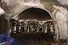 San Gennaro katakomberne. Catacombs of San Gennaro i Napoli  Napoli / Campania Italien  Sev�rdigheder Begravelse, kirkeg�rd