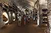 San Gennaro katakomberne. Catacombs of San Gennaro i Napoli  Napoli / Campania Italien  Sev�rdigheder Begravelse, kirkeg�rd