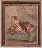 Erotiske malerier fra Pompeji. Erotiske malerier fra Pompeji - udstillet p� Ark�ologisk Museum i Napoli  Museo Archeologico Nazionale di Napoli� / Napoli / Campania Italien  Sev�rdigheder Museer, ark�ologi, erotik
