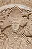 Sor� Klosterkirke. Biskop Absalons grav i Sor� Klosterkirke. Absalons gravsten, hugget af Morten Bussert, blev lagt i forbindelse med den f�rste �bning af Absalons grav i 1537. Absalon d�de i 1201  Sor� Danmark   Kirker, kristendom, Absalon