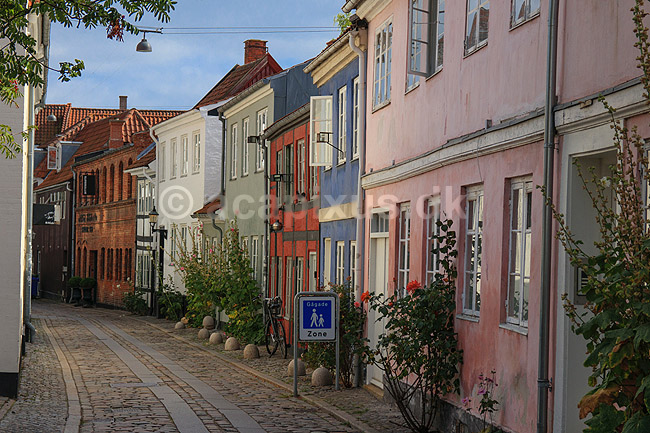 S�str�de i Helsing�r. Gamle bindingsv�rkshuse i S�str�de i Helsing�r; ; Helsing�r; Danmark; ; Sev�rdigheder; Stokroser, gader, byhuse