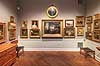 Den Hirschsprungske Samling . Udstillingssal i Den Hirschsprungske Samling   Den Hirschsprungske Samling  / K�benhavn Danmark  Sev�rdigheder Museum, kunstmuseum, museer, billeder, malerier, kunstmuseum, Tobaksfabrikant Heinrich Hirschsprung