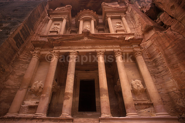 Al Khazneh (The Treasury); ; Petra; Jordan; Asien; ; 