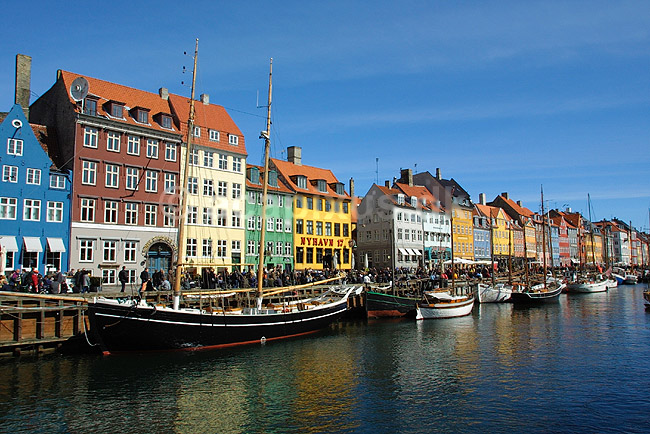 Nyhavn i K�benhavn; ; K�benhavn; Danmark; Europa; ; 